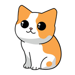 Poster - cat mascot animal