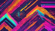 neon punk lined background