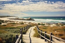Asilomar Coastline: A Breathtaking View Of The Pacific Grove Dunes And Beaches