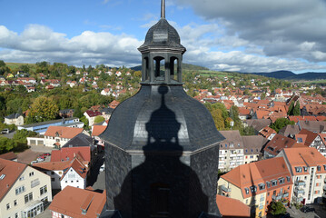 Sticker - Blick von der Kirche St. Georg in Schmalkalden