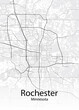© Ben - Rochester Minnesota minimalist map