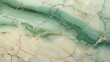 Beige Marble with Green Glass Horizontal Background. Abstract stone texture backdrop. Bright natural material Surface. AI Generated Photorealistic Illustration.