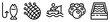Conjunto de iconos de acuicultura. Piscicultura. Pescar, red de pesca, persona pescando, huevos, estanque. Ilustración vectorial