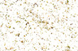 Mixture of dried Provencal herbs isolated on a white background, top view. Pile of natural dried Provencal herbs, top view. Heap of dried Provencal herbs isolated on a white background, top view.