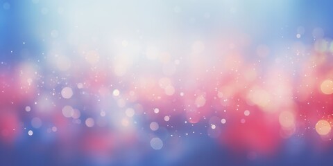 christmas abstract background with soft light bokeh. blurred glitter sparkle for celebrate. glowing 