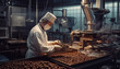 Chocolate Factory, Manufactures chocolate and cocoa products