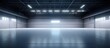 Empty exhibition hall with exhibition stands parking trade show activity meeting arena for entertainment indoor factory showroom 3D render Copy space image Place for adding text or design