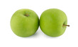 green apple on transparent png
