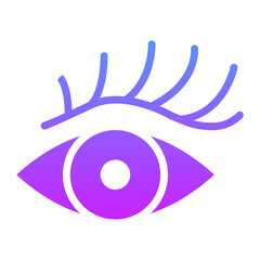 Poster - Eyelash Icon