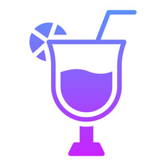 Sticker - Summer Drink Icon