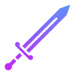 Canvas Print - Sword Toy Icon