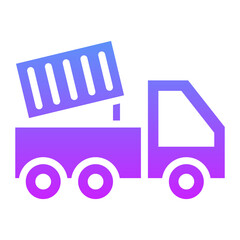 Sticker - Dump Truck Icon