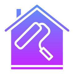 Sticker - House Repair Icon