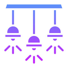 Sticker - Ceiling Lamp Icon