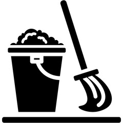 Sticker - Mop Icon