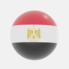 Egypt flag icon or symbols