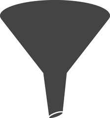 Wall Mural - Funnel icon vector. Sort sign