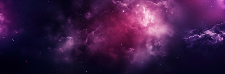 Wall Mural - Purple blue dust particles background. Star, galaxy, space, cloud