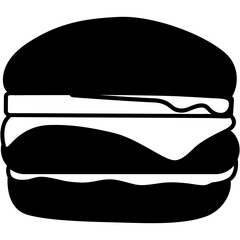 Sticker - Burger Icon