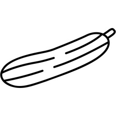 Sticker - Cucumber Icon