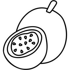 Sticker - Passionfruit Icon