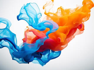 Poster - Background of abstract paint in water