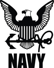 US NAVY Logos Cutfiles, Design, Silhouette Instant Download SVG, PNG, EPS, Dxf, Jpg Digital Files Download	
