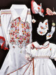 Traditional Hungarian embroidered dresses