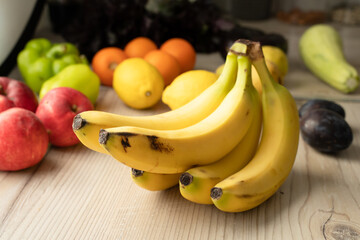 Canvas Print - Fresh fruits at the kitchen for Healthy Lifestyle