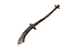 GLAIVE ISOLATED ON TRANSPARENT BACKGROUND, AI