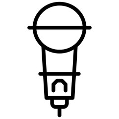 Wall Mural - Microphone Icon