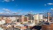 spokane downtown bank hotel street aerial view