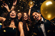 © Aevan - Group of people celebrate a New Years party