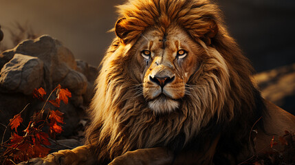 Wall Mural - lion photo wallpaper