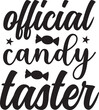official candy taster svg