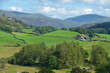 The view over the valley of Little Langdale in the Lake District