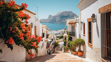 Altea Old Town With Narrow Streets