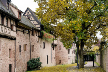 The ramparts of Riquewihr - France