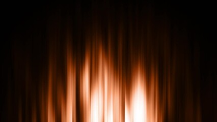 Canvas Print - abstract dark orange animated background with moving blur lines and lights, 4k uhd seamless loop