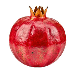 Wall Mural - Pomegranate isolated on a white or transparent background