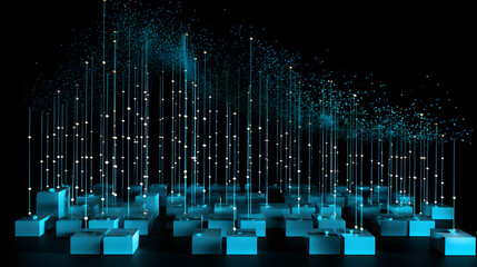 abstract binary background