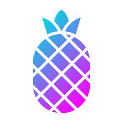 Canvas Print - Pineapple Icon