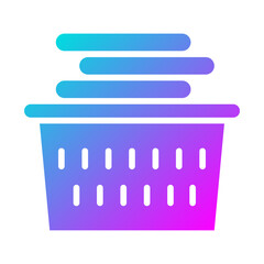 Poster - Laundry Basket Icon