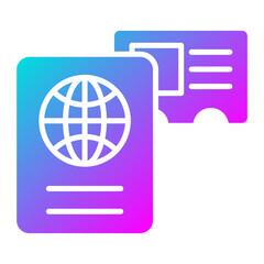 Poster - Passport Icon