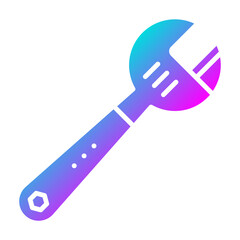 Wall Mural - Wrench Icon