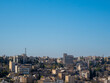 Amman towers, buildings and houses, mosque in the capital