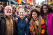 © Moritz - Community Unity: A Diverse Group of People Coming Together in a Community Event