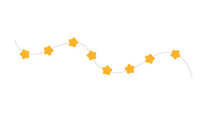 Wall Mural - Holiday electric garland background, party, Christmas, xmas, disco, mother s day.