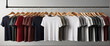 The ultimate organization with the T-Shirt Hangers - AI Generative