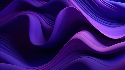 Wall Mural - Abstract Design 3D Violet Background